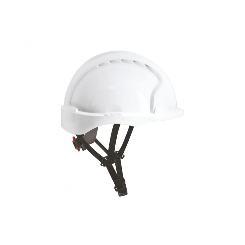 EVOLITE LINESMAN HELMET C/W WHEEL RATCHET WHITE