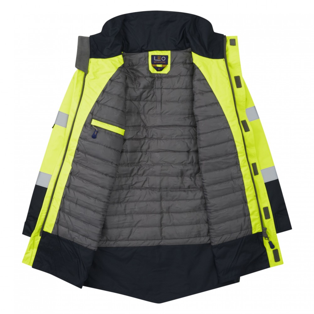 MARWOOD LEO ECOVIZ 4K SUPERIOR BAFFLE LINED ANORAK Y/N 2XL