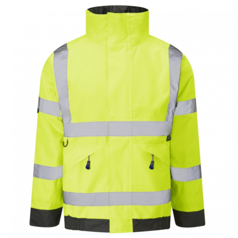 CHIVENOR Leo EcoViz 4K Baffle Lined Bomber Jacket YELL SMALL