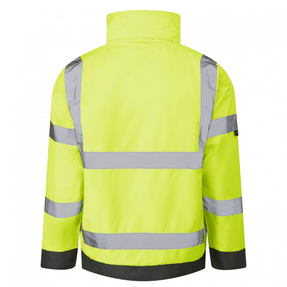 CHIVENOR Leo EcoViz 4K Baffle Lined Bomber Jacket YELL SMALL