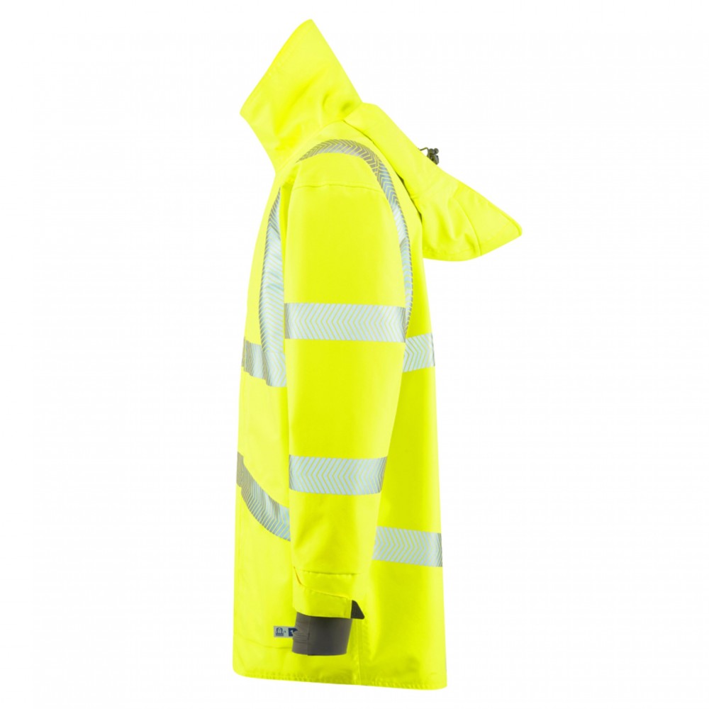 CLOVELLY Leo EcoViz 15K Performance+ Breathable Anorak YELLOW SMALL