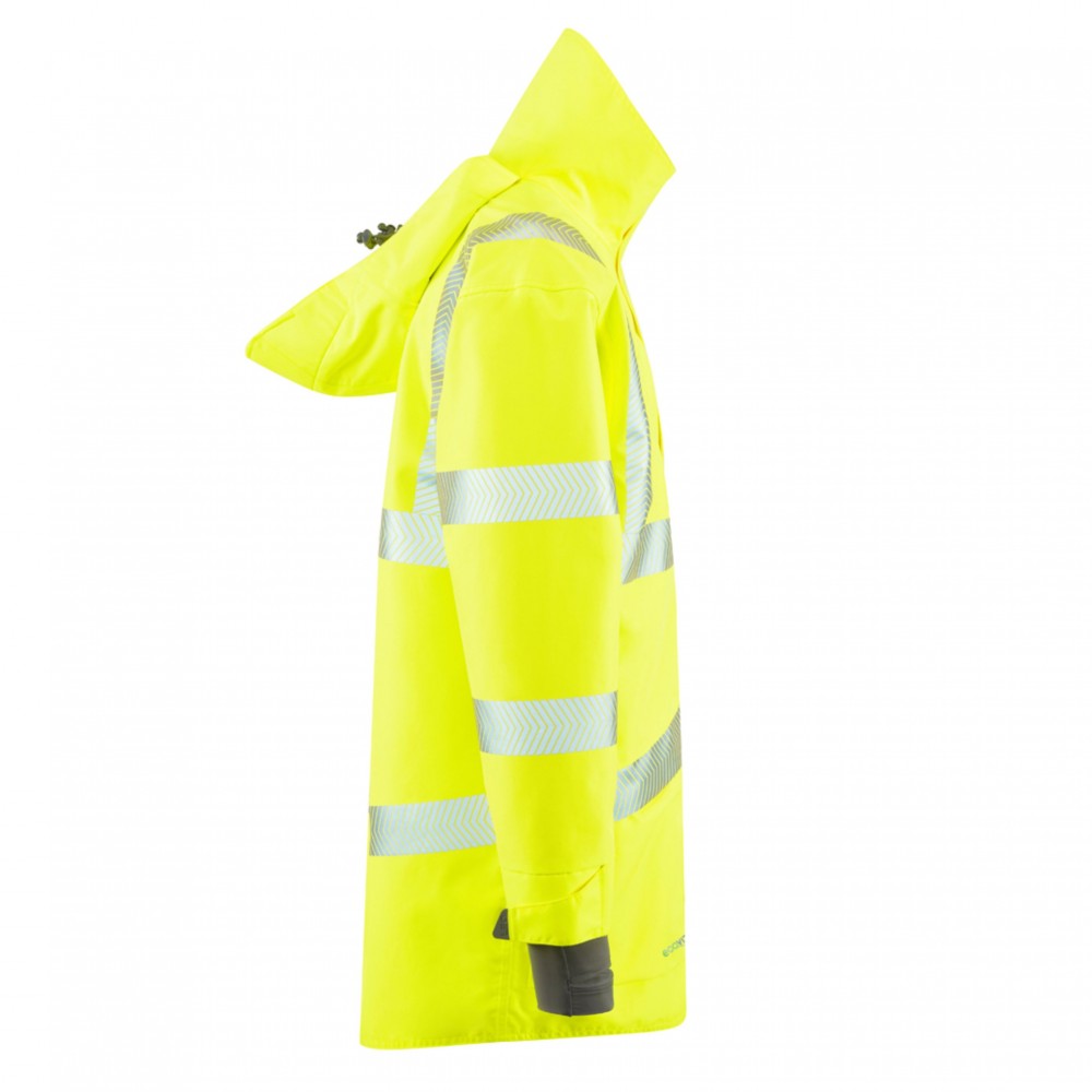 CLOVELLY Leo EcoViz 15K Performance+ Breathable Anorak YELLOW LARGE