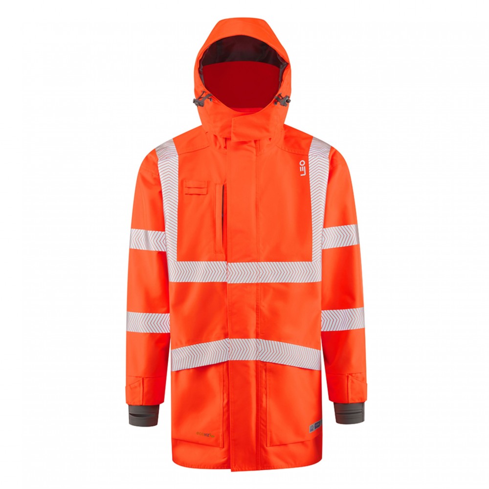 CLOVELLY Leo EcoViz 15K Performance+ Breathable Anorak ORG S
