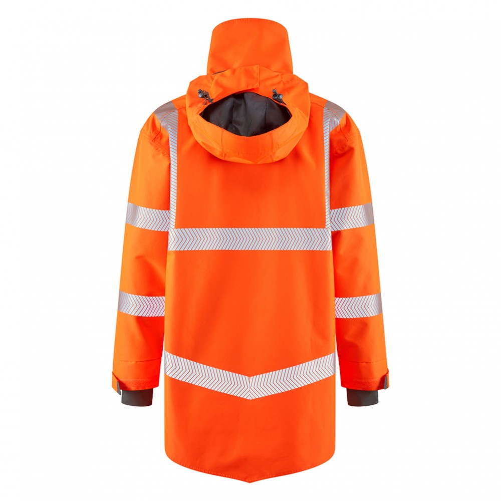 CLOVELLY Leo EcoViz 15K Performance+ Breathable Anorak ORG L
