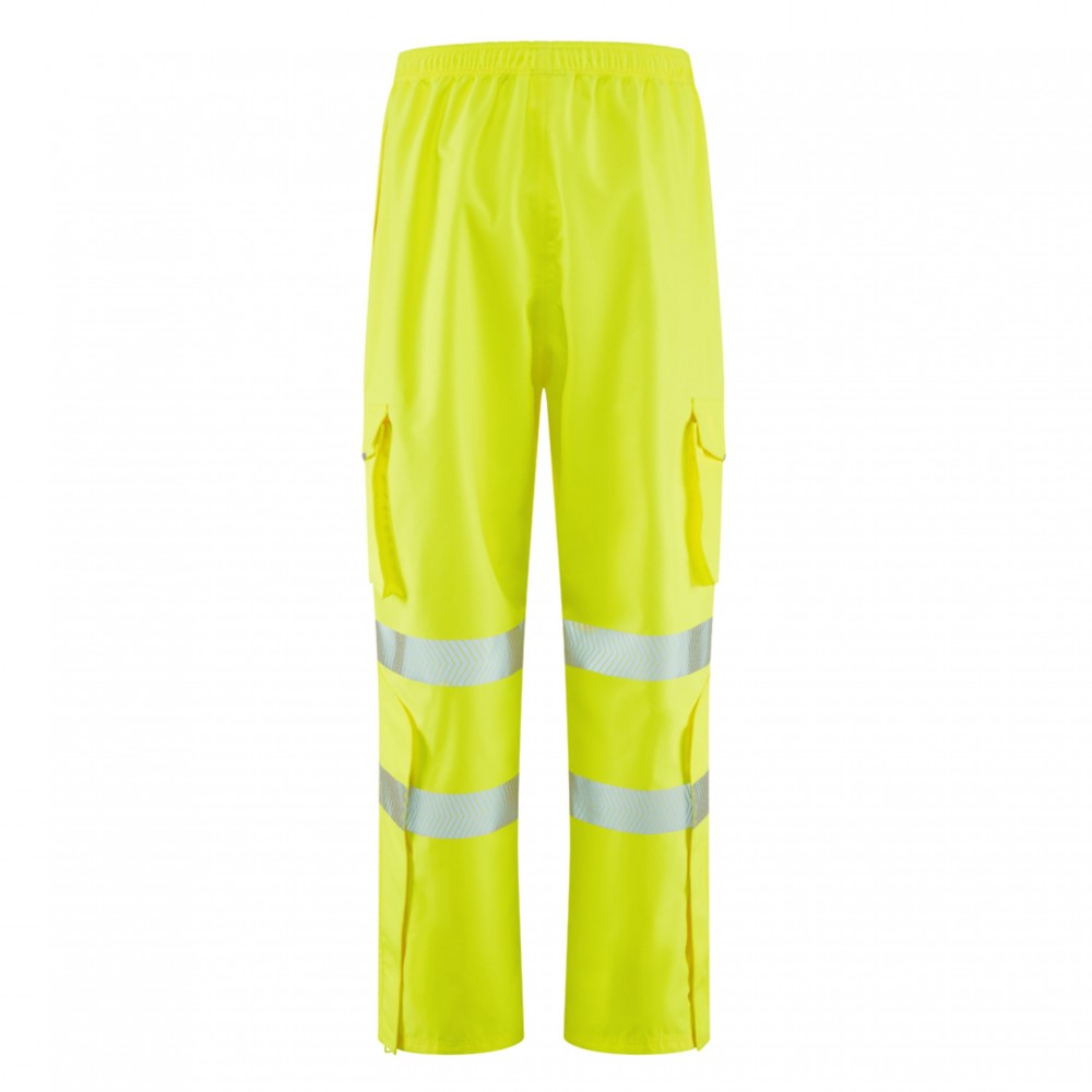 INSTOW Leo EcoViz 15K Breathable Cargo Overtrouser YEL XXL