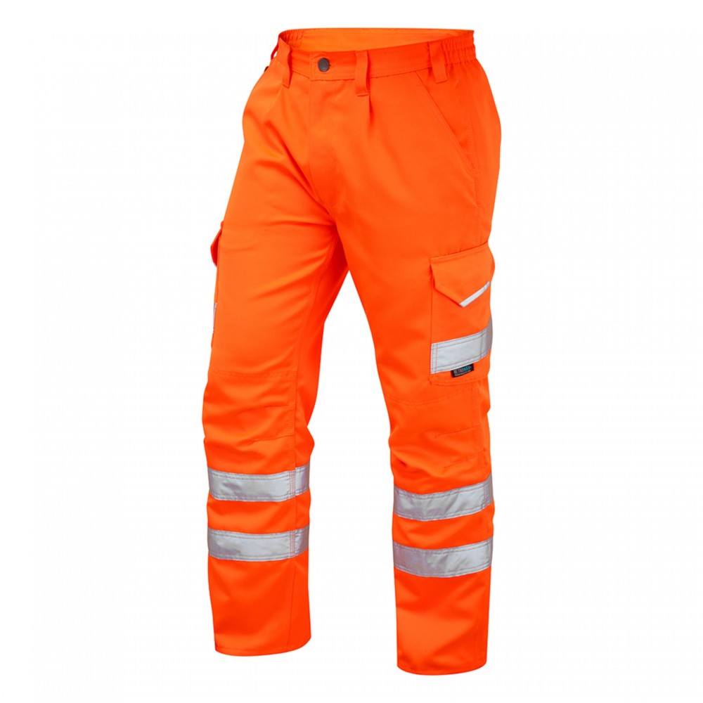 BIDEFORD CARGO TROUSER ORANGE LEO CT01-O-LEO WAIST 32R