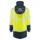 CLOVELLY Leo EcoViz 15K Performance+ Breathable Anorak YEL/NAVY SMALL