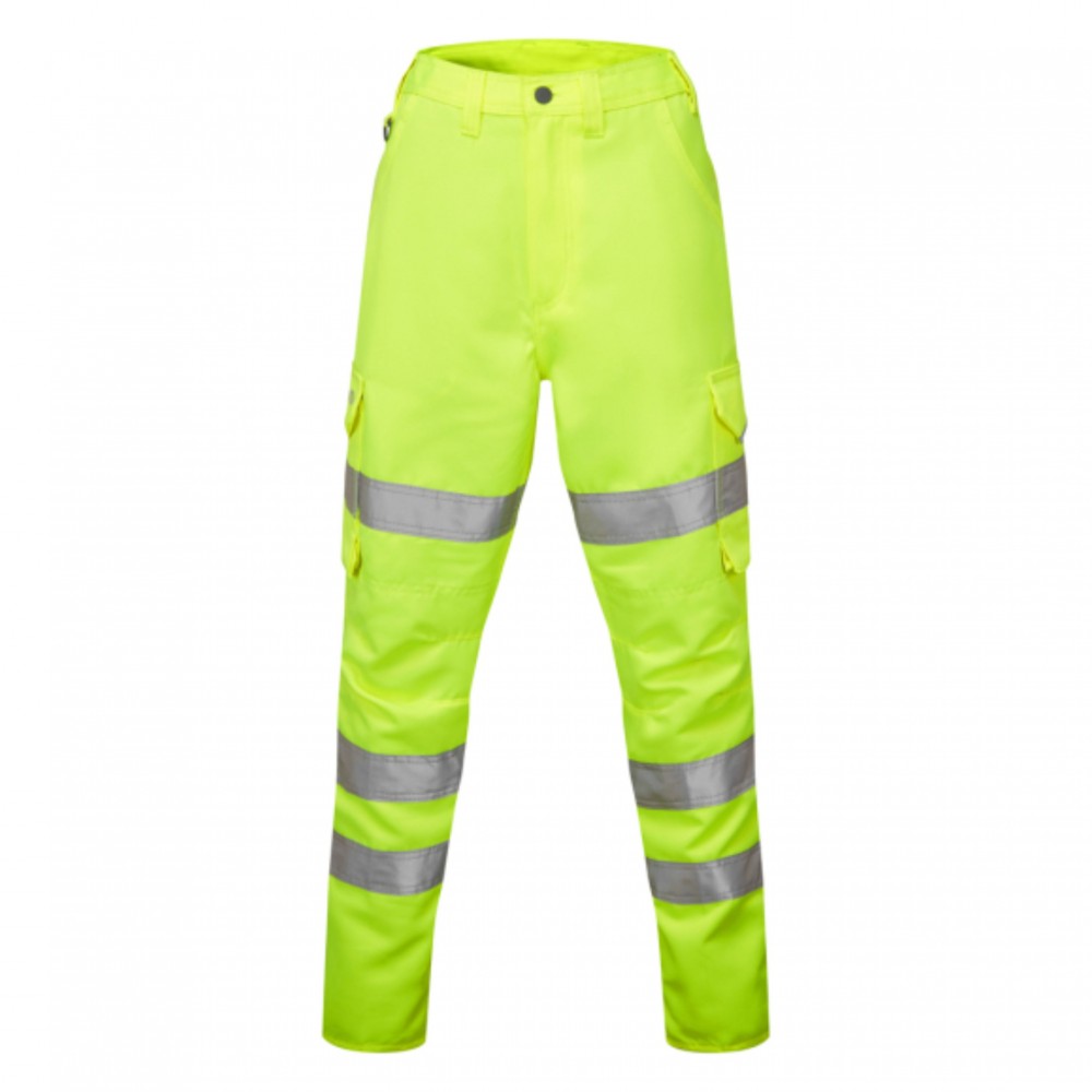 PENNYMOOR Leo EcoViz Women's Poly/Cotton Cargo Trouser YELLOW 10R
