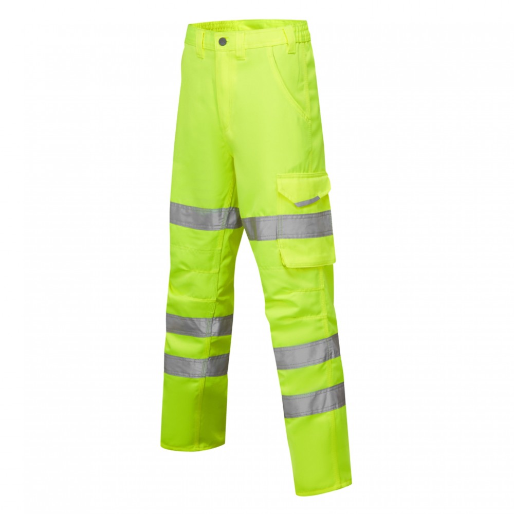 PENNYMOOR Leo EcoViz Women's Poly/Cotton Cargo Trouser YELLOW 10R