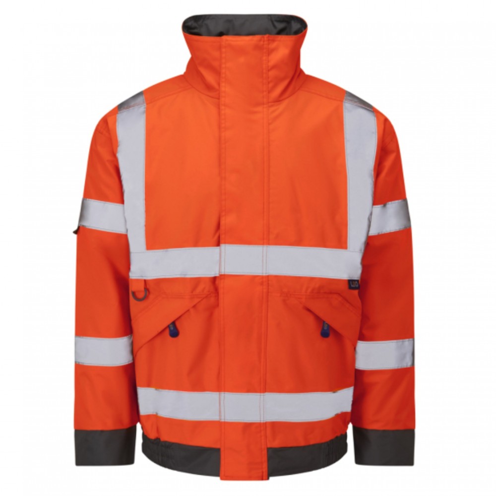 CHIVENOR Leo EcoViz 4K Baffle Lined Bomber Jacket ORG S