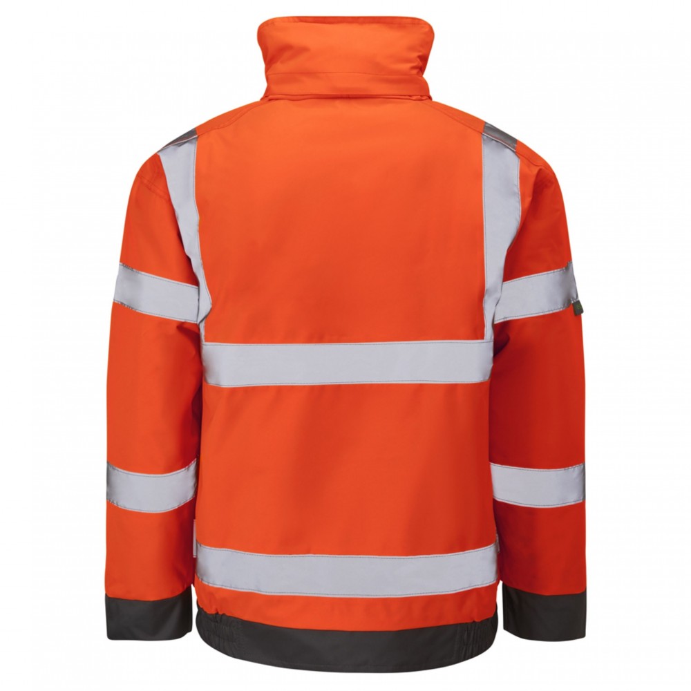CHIVENOR Leo EcoViz 4K Baffle Lined Bomber Jacket ORG S