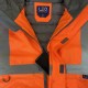 CHIVENOR Leo EcoViz 4K Baffle Lined Bomber Jacket ORG 2XL