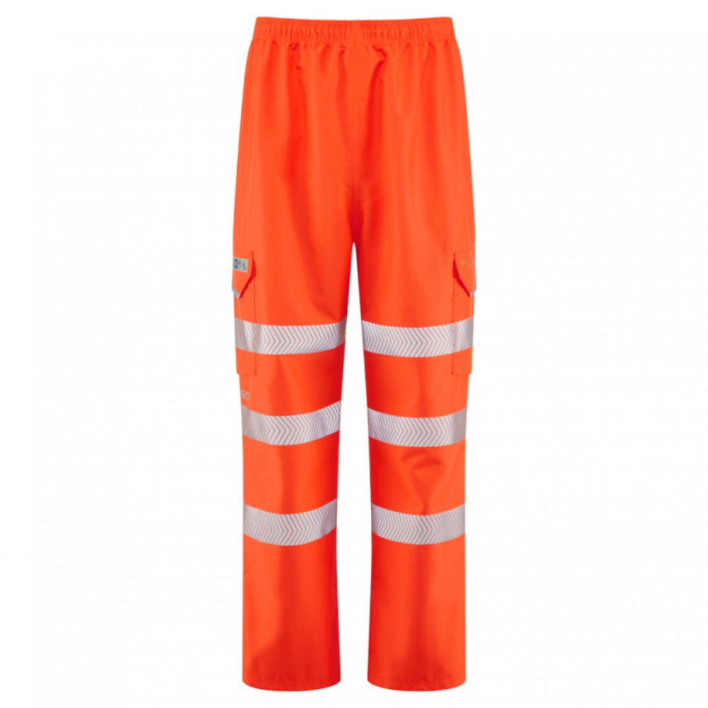 INSTOW Leo EcoViz 15K Performance+ Breathable Cargo Overtrouser ORG S