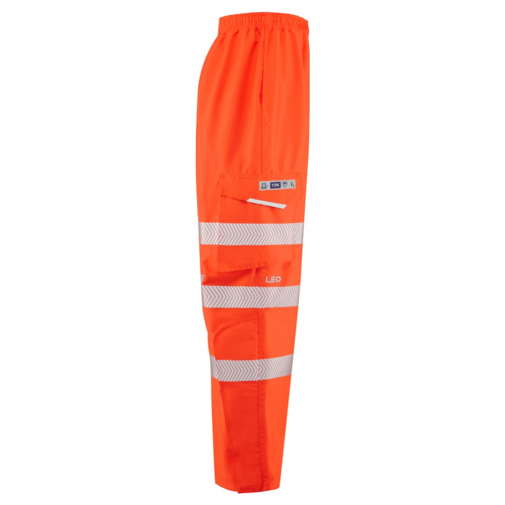 INSTOW Leo EcoViz 15K Performance+ Breathable Cargo Overtrouser ORG 2XL