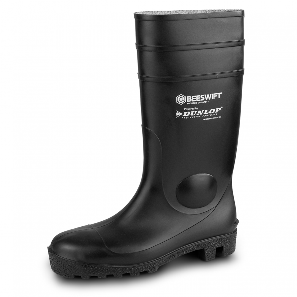 DUNLOP ASTON SAFETY BLACK WELLINGTON 03