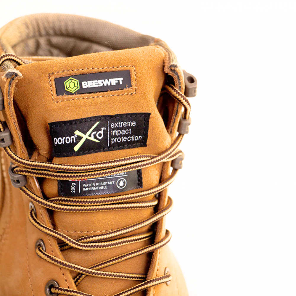CLICK WATERPROOF SIDE ZIP BOOT TAN 5