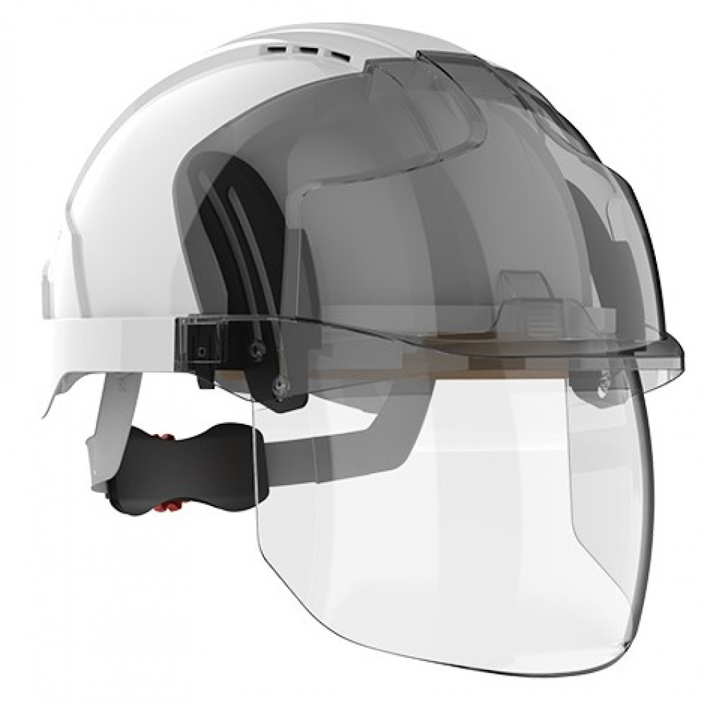 EVO VISTASHIELD HELMET WHITE/SMOKED AMD170-005-F00