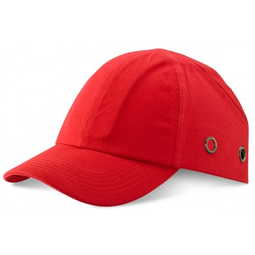 SAFETY BASEBALL CAP BBRAND RED