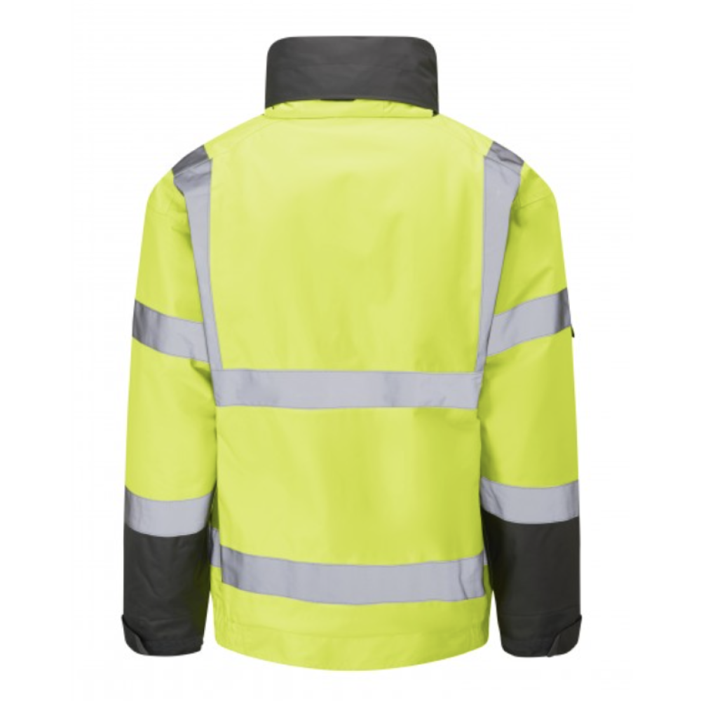 BICKINGTON Leo EcoViz 4K Superior Fleece Lined Bomber Jacket YELLOW LRG