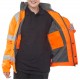 CONSTRUCTOR BOMBER FLEECE LINED ORANGE LARGE CONSTRUCTOR BOMBER FLEECE LINED ORANGE LARGE