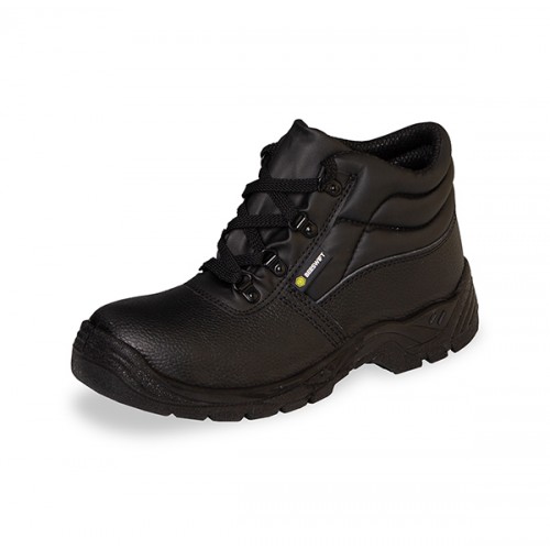 BLACK 4 D-RING CHUKKA BOOT SIZE 4