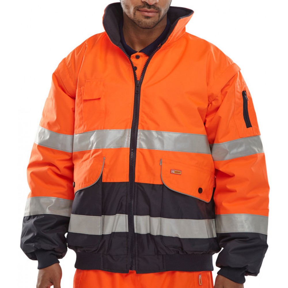 EUROPA BOMBER JACKET ORANGE