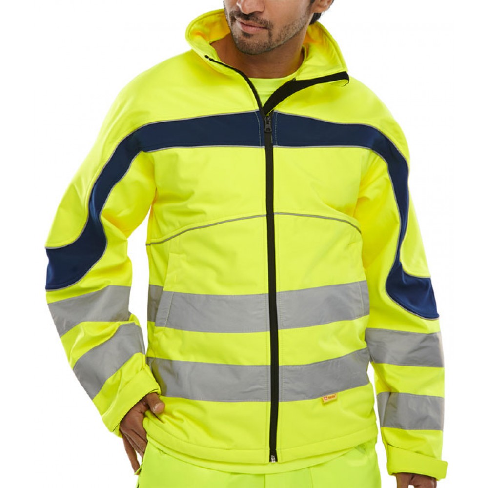 ETON SOFT SHELL JACKET YELLOW SMALL