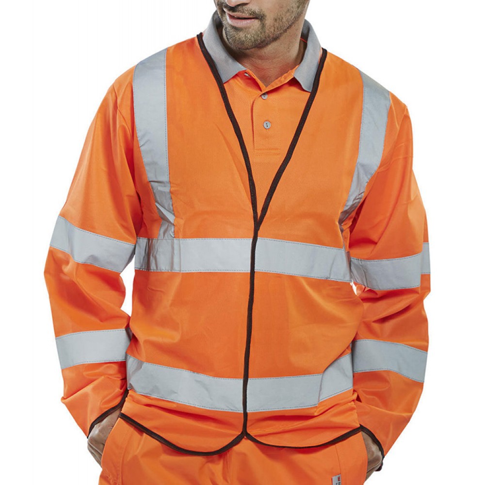 STANDARD LONG SLEEVED JERKIN BESEEN ORANGE