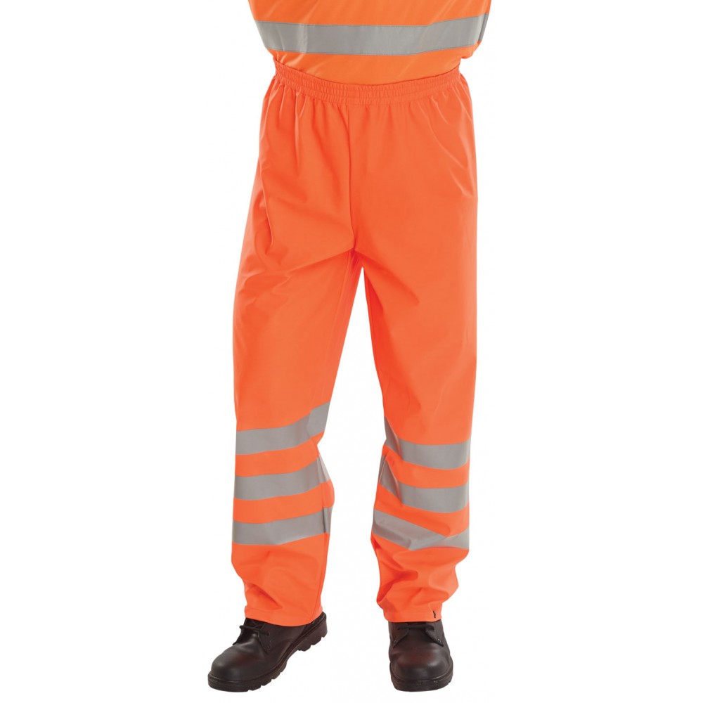 PUT EN471 TROUSERS ORANGE XLARGE