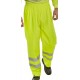 PUT EN471 YELLOW HI-VIZ WETSUIT TROUSER SIZE LARGE