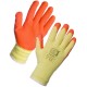 SUPERTOUCH HANDLER GRIP LATEX  GLOVE ORANGE SIZE XL