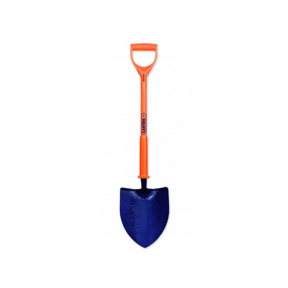 CARTER SHOCKSAFE NO2 S/S ROUND MOUTH SHOVEL 2RSSPFINS