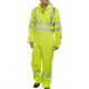 BESEEN PU HI-VZ COVERALL YELLOW PUC471 LARGE