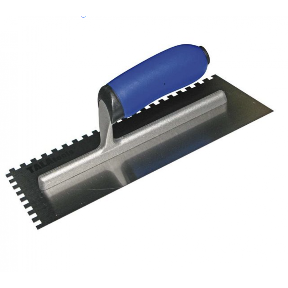 TALA SQUARE NOTCHED TROWEL 11X4.5INCH 6MM