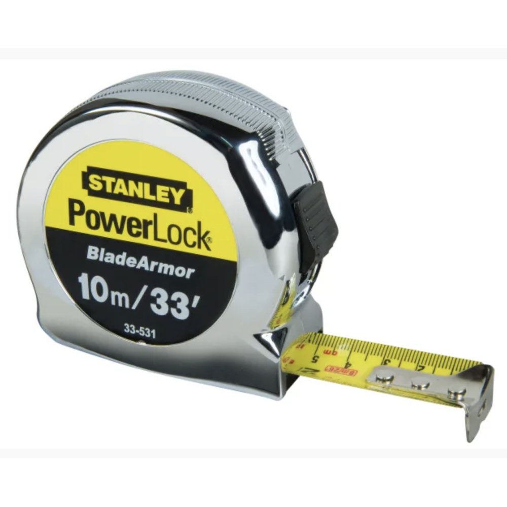 STANLEY POWERLOCK  MEASURING TAPE  10M/30FT