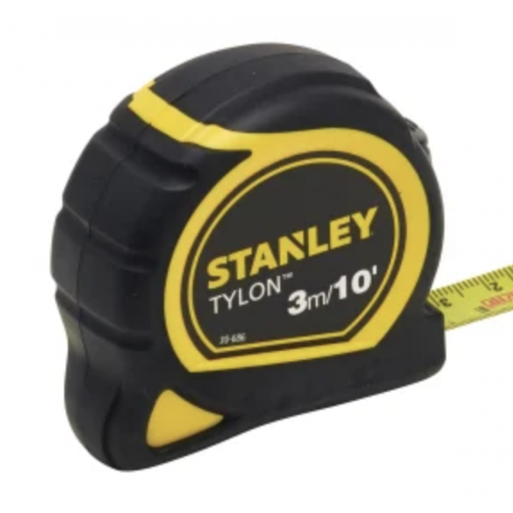 STANLEY TYLON BI-MATERIAL SHORT MEASURING TAPE 3M