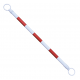 TELESCOPIC CONE BAR 1-2MT JSP RED/WHITE