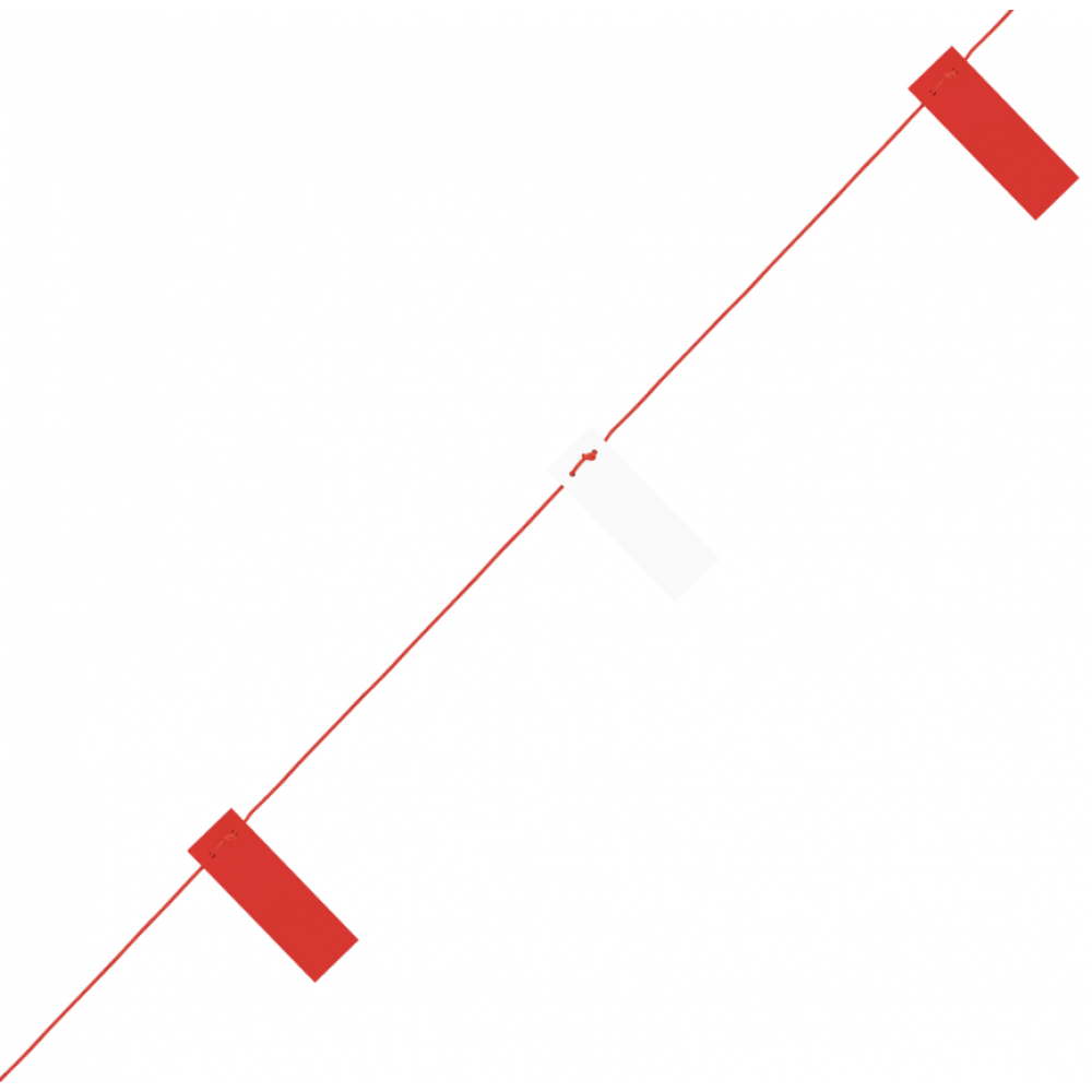 CAUTION BARRIER BUNTING 26MT BAG