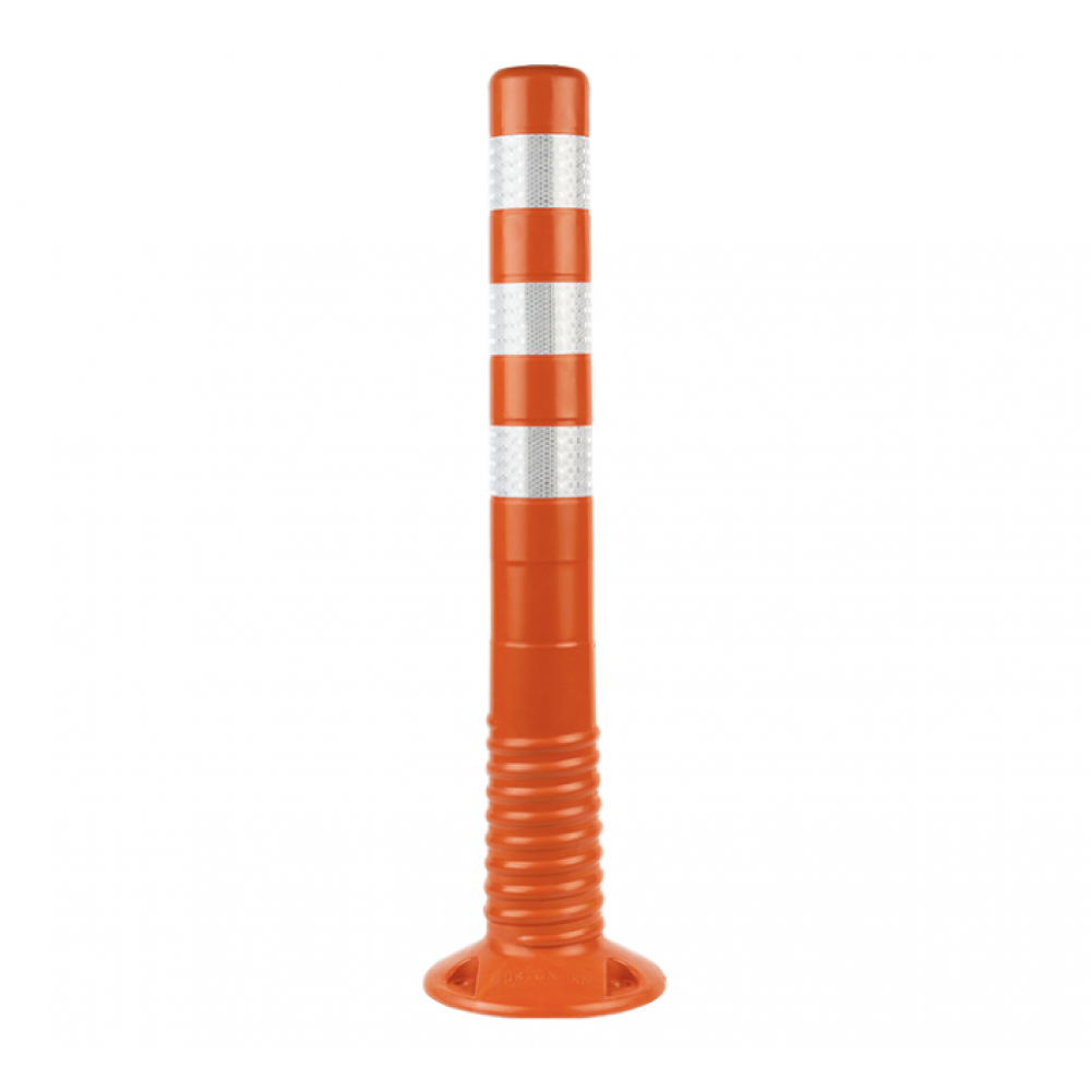 750MM FLEXIBLE BOLLARD ORANGE
