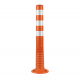 750MM FLEXIBLE BOLLARD ORANGE