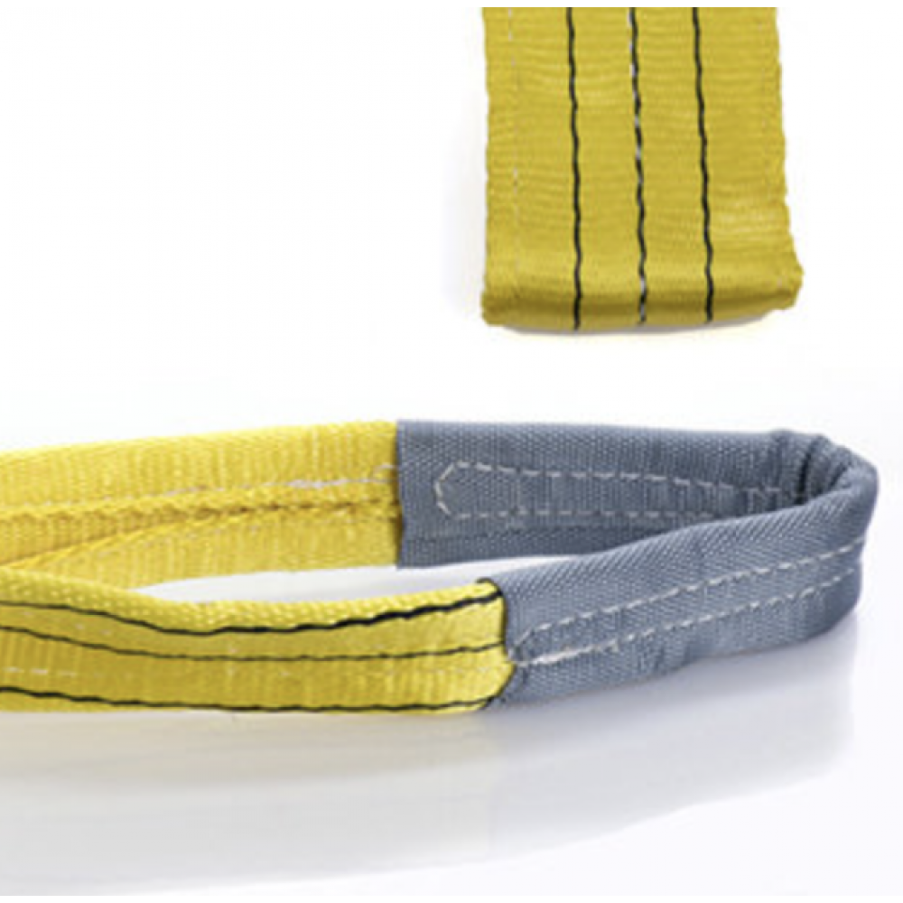 LIFTING SLING 3T X 3M - DULEX-REINFORCED EYES 90MM WIDTH
