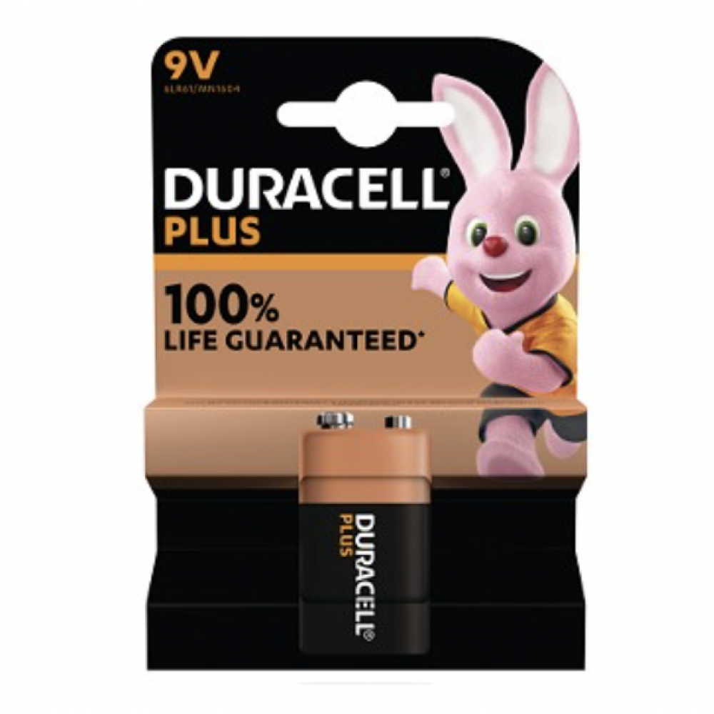 DURACELL 9VOLT BATTERY SINGLE 1836-02