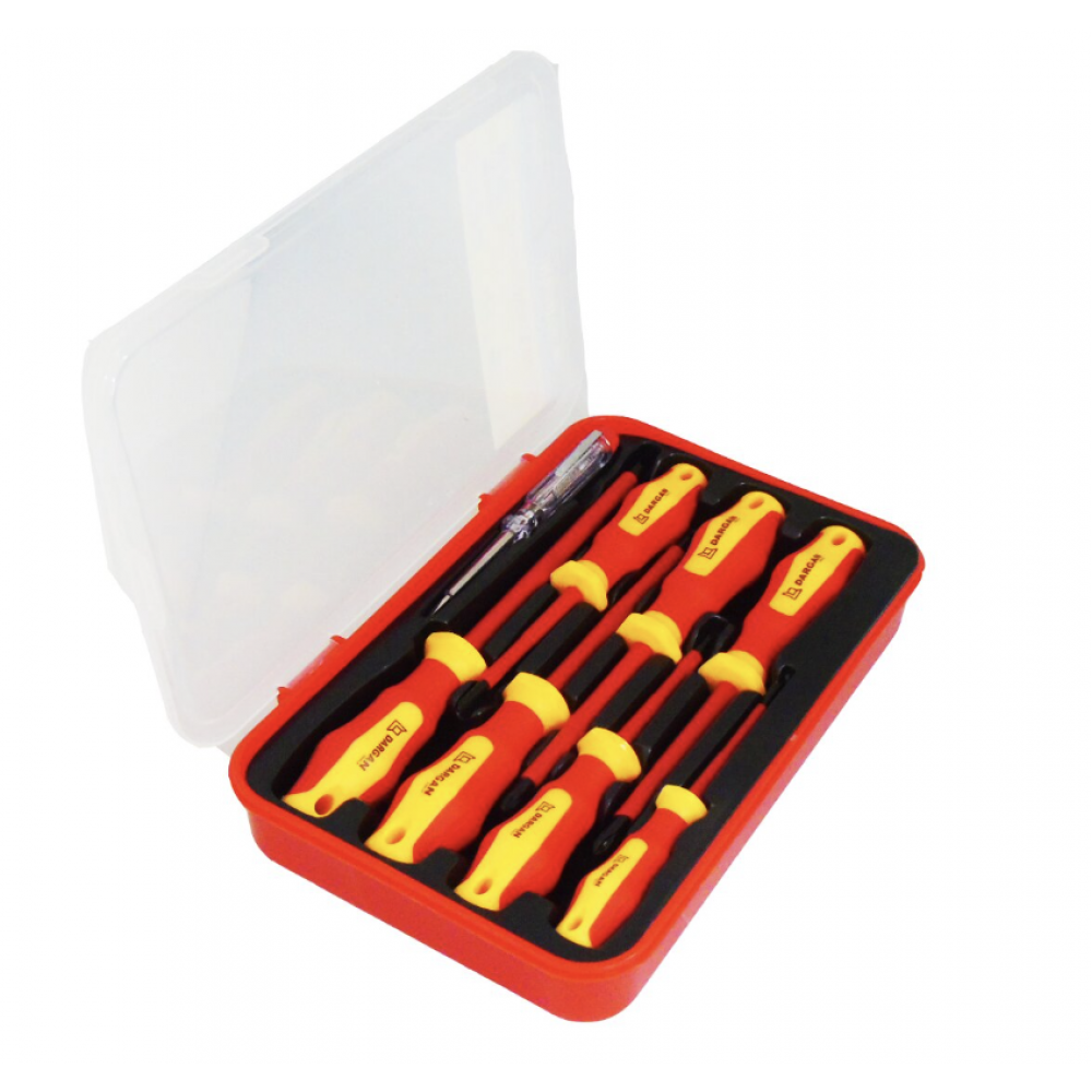 DARGAN 8 PCE VDE SCREWDRIVER SET SDS7/DT3