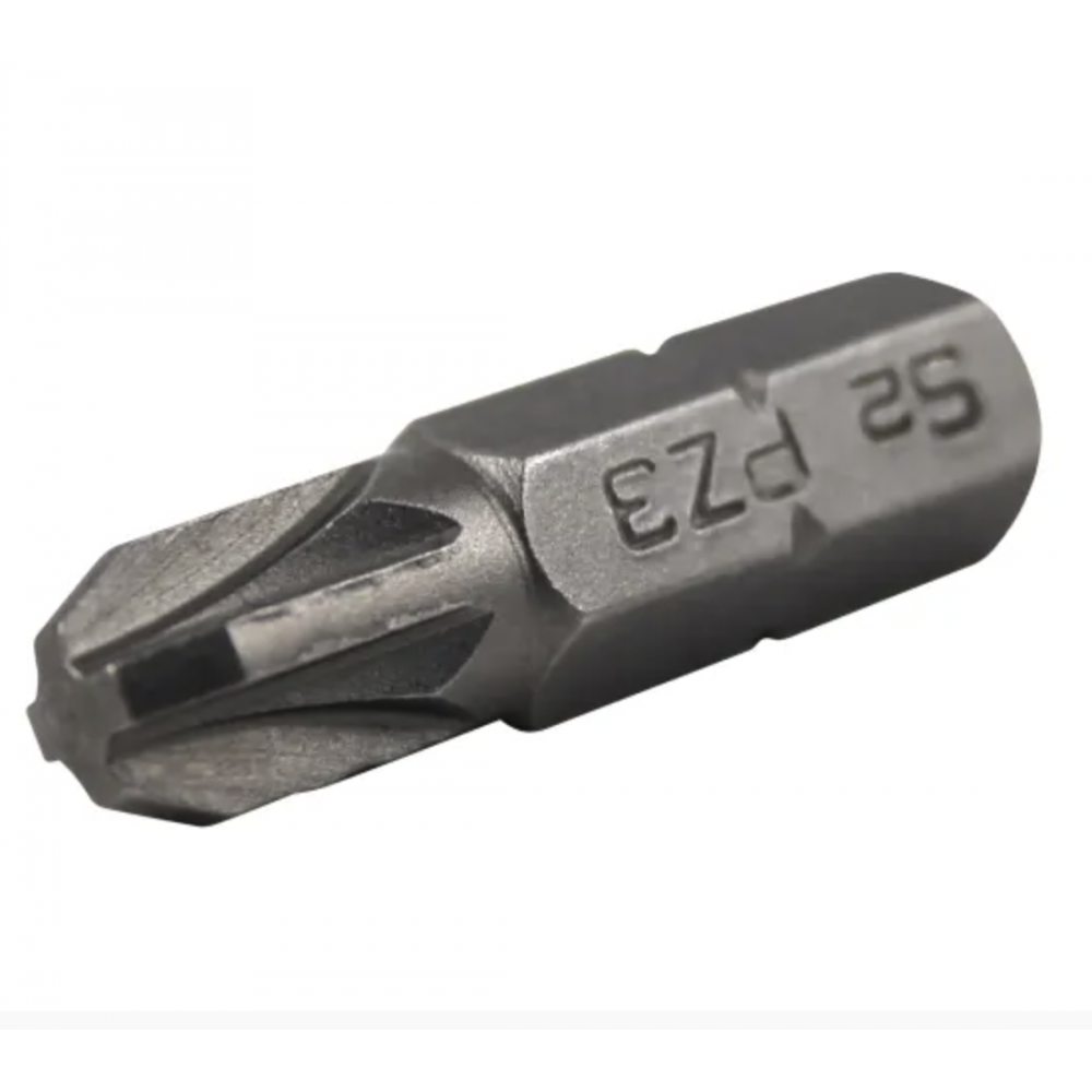 FAITHFULL POZI S2 SCREWDRIVER BIT PZ3 PACK OF 3