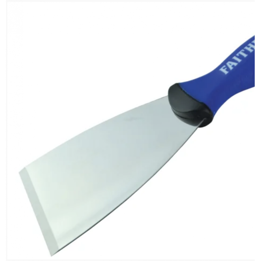 FAITHFULL SOFT GRIP 75MM PAINT SCRAPER