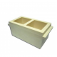 PVC CUBE MOULD 100MM DOUBLE