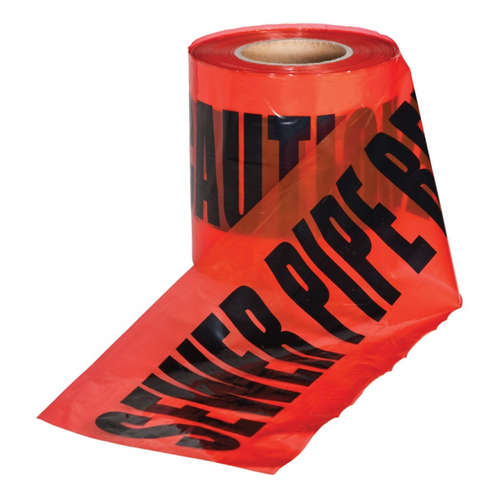 SEWER UNDERGROUND WARNING TAPE 365MT