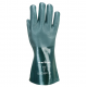 A835 DOUBLE DIPPED  PVC GAUNTLET 35CM (MED LENGHT) GREEN XL