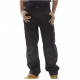 CLICK PREMIUN MULTI POCKET TROUSER BLACK WAIST 38 L
