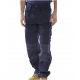 CLICK PREMIUN MULTI POCKET TROUSER NAVY CPMPTN WAIST 44 L